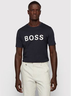 Boss Tričko Tiburt 171_BB 50430889 Tmavomodrá Regular Fit