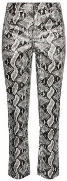 Rage Age Kožené nohavice Agata Čierna Slim Fit