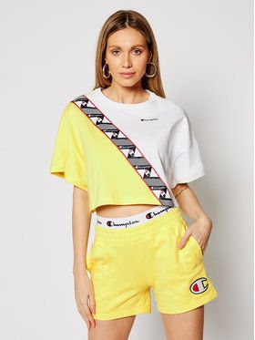 Champion Tričko Croptop 112767 Žltá Custom Fit