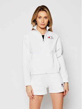 Champion Prechodná bunda Zip-Through 112658 Biela Custom Fit