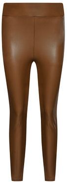 Guess Kožené nohavice Priscilla W1RB25 WBG60 Hnedá Slim Fit