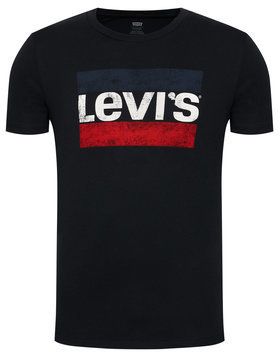 Levi's® Tričko Sportswear Graphic Tee 39636-0050 Čierna Regular Fit