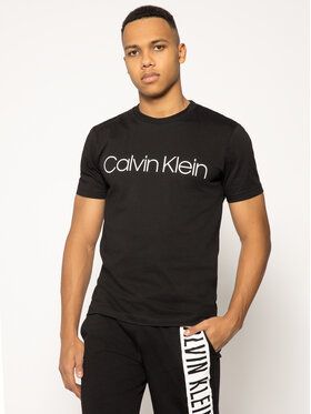 Calvin Klein Tričko Logo K10K104063 Čierna Regular Fit