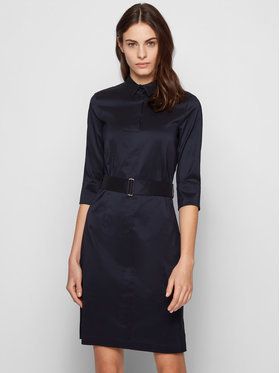 Boss Každodenné šaty Daliri1 50427524 Tmavomodrá Regular Fit