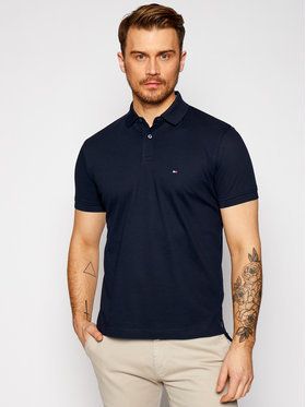 Tommy Hilfiger Polokošeľa 1985 MW0MW17770 Tmavomodrá Regular Fit