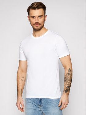 Jack&Jones Tričko Organic Basic 12156101 Biela Slim Fit