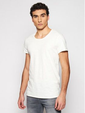 Jack&Jones Tričko Bas 12136679 Béžová Regular Fit