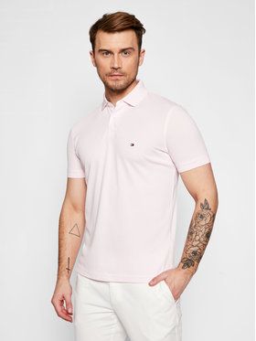 Tommy Hilfiger Polokošeľa 1985 MW0MW17770 Ružová Regular Fit