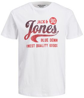 Jack&Jones Tričko Hags 12184261 Biela Regular Fit