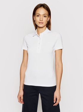 Lacoste Polokošeľa PF5462 Biela Slim Fit