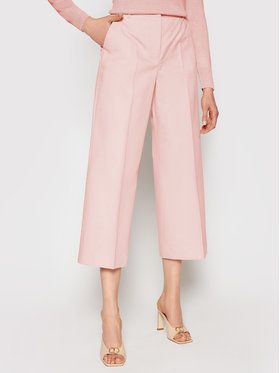 Weekend Max Mara Culottes nohavice Svezia 51310211 Ružová Regular Fit