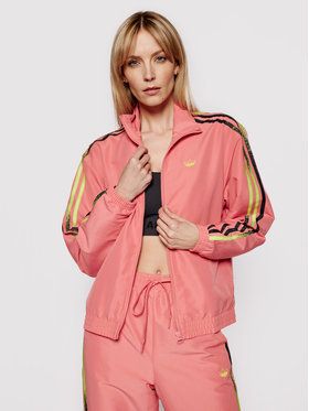 adidas Mikina Fakten Track GN4395 Ružová Standard Fit