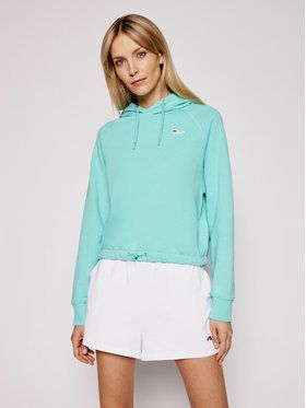 Fila Mikina Elaxi 688570 Zelená Oversize