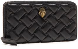 Kurt Geiger Veľká dámska peňaženka K Zip Around Wallet Eagle 1803000109 Čierna