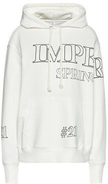 Imperial Mikina FB47BAYSTN Biela Oversize