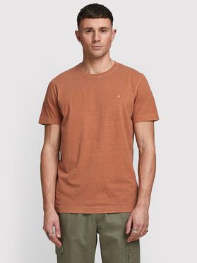 Jack&Jones Tričko Washed 12175520 Hnedá Regular Fit