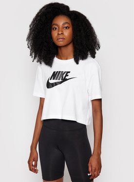 Nike Tričko Sportswear Essential BV6175 Biela Loose Fit