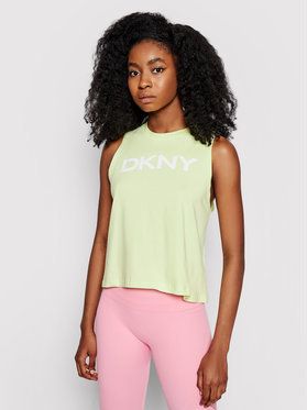 DKNY Sport Top DP1T8084 Zelená Relaxed Fit