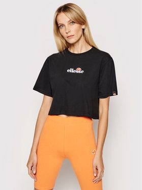 Ellesse Tričko Fireball SGB06838 Čierna Loose Fit