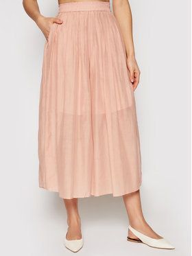Marella Culottes nohavice Marche 31311015 Ružová Relaxed Fit