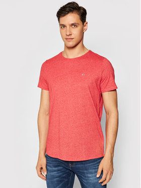 Tommy Jeans Tričko Jaspe DM0DM09586 Červená Slim Fit