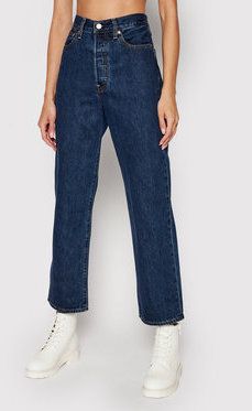 Levi's® Džínsy Ribcage Ankle 72693-0072 Tmavomodrá Straight Fit