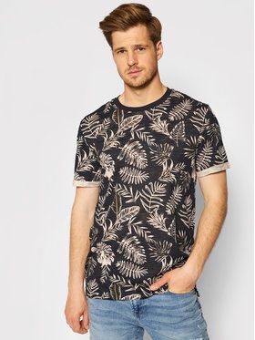 Jack&Jones PREMIUM Tričko Blabeach Ss 12187869 Čierna Regular Fit