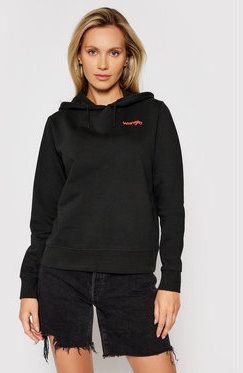 Wrangler Mikina BOB MARLEY Vibrations W610H1100 Čierna Regular Fit