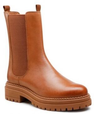 Členkové čižmy Lasocki RST-WHETHER-02 Prírodná koža(useň) - Lícova