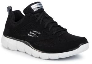 Športové Skechers Strategic 999789 BKW Prírodná koža(useň) - Nubuk