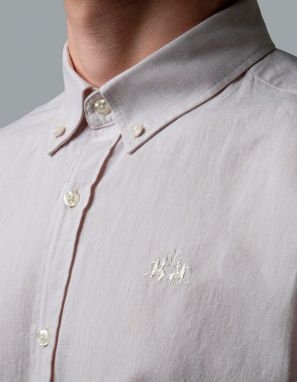 Košeľa La Martina Man Shirt L/S Cotton Linen galéria