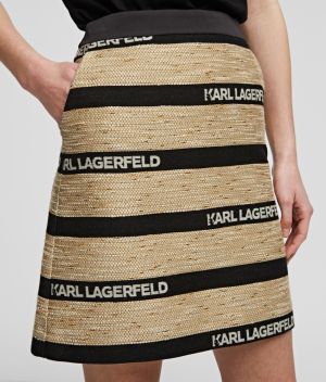 Sukňa Karl Lagerfeld Kl Jacquard Skirt galéria