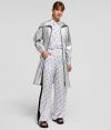 Kabát Karl Lagerfeld Metallic Raincoat galéria