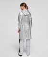 Kabát Karl Lagerfeld Metallic Raincoat galéria