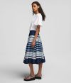 Sukňa Karl Lagerfeld Printed Umbrella Stripe Skirt galéria