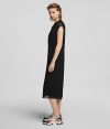 Šaty Karl Lagerfeld Double Layer Jersey Dress galéria
