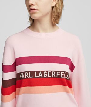 Sveter Karl Lagerfeld Logo Sweater galéria