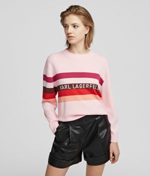 Sveter Karl Lagerfeld Logo Sweater