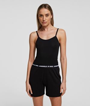 Pyžamové Šortky Karl Lagerfeld Logo Pyjama Shorts