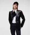 Sako Karl Lagerfeld Fashion Leather Blazer galéria