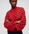 Sveter Karl Lagerfeld 3D Monogram Sweater galéria
