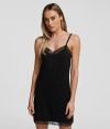 Šaty Karl Lagerfeld Lace Slip Dress galéria