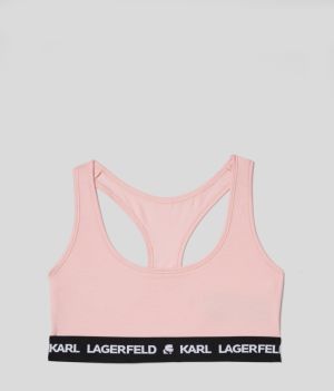 Spodná Bielizeň Karl Lagerfeld Logo Bralette