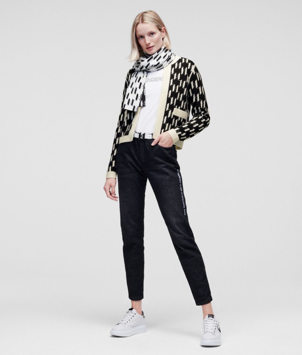 Sveter Karl Lagerfeld Monogram Cardigan
