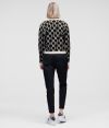 Sveter Karl Lagerfeld Monogram Cardigan galéria