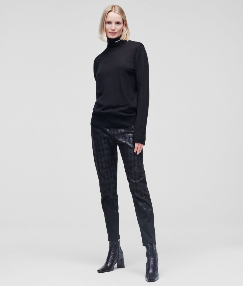 Sveter Karl Lagerfeld Karl By Karl Logo Turtleneck