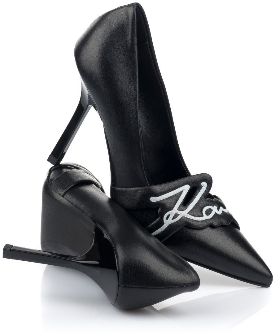 Lodičky Karl Lagerfeld Sarabande Signature Logo Court