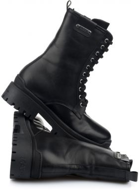 Členková Obuv Karl Lagerfeld Biker Ii Midi Leg Lace Boot galéria