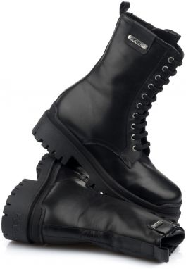 Členková Obuv Karl Lagerfeld Biker Ii Midi Leg Lace Boot