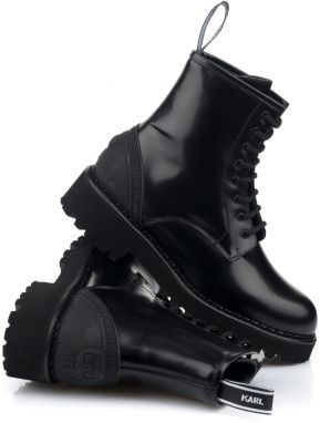 Členková Obuv Karl Lagerfeld Troupe Ikonl Kounter Lace Boot